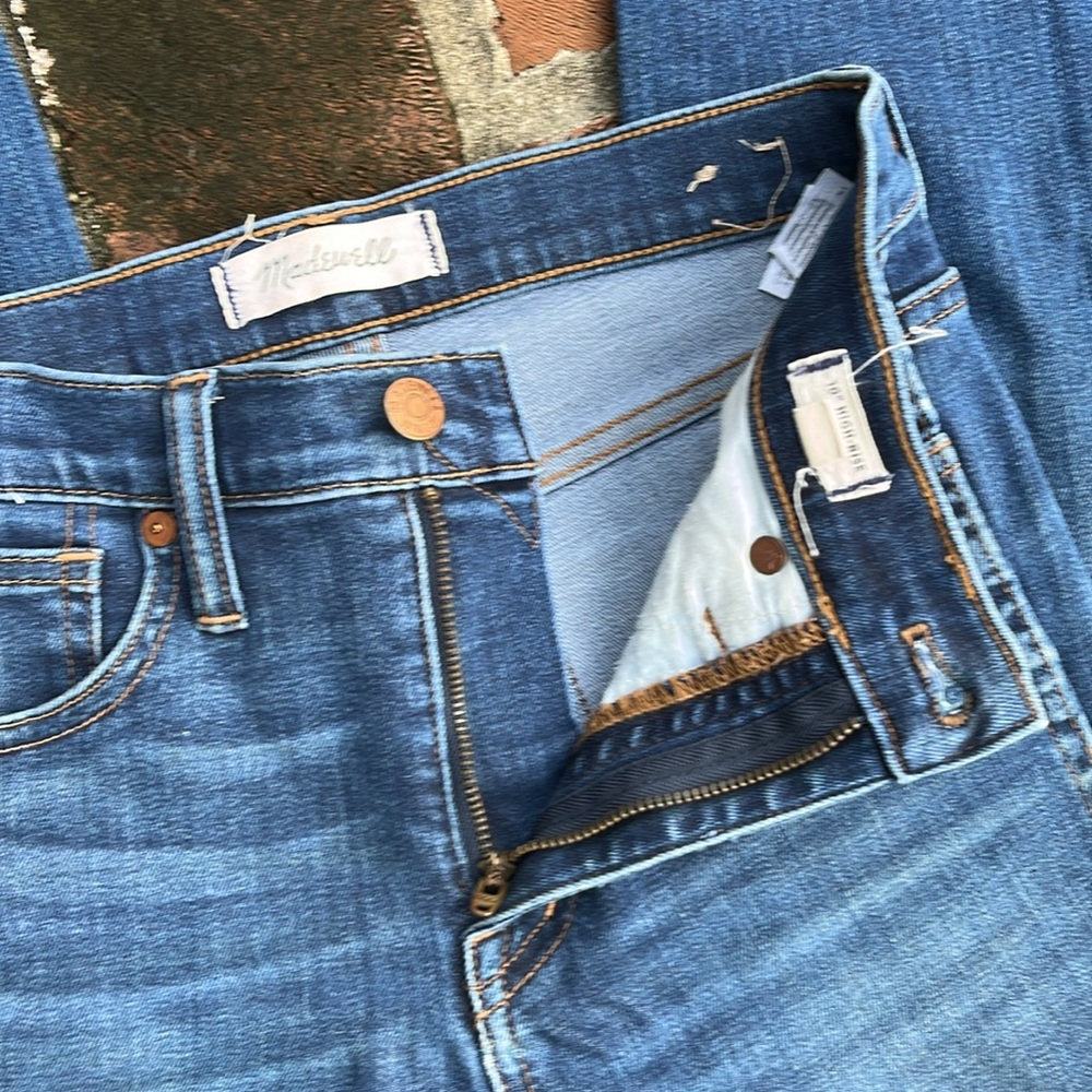 Madewell high rise skinny Blue Jeans Size 24T - Picture 4 of 7